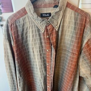 Men’s vintage d’avila button up long sleeve shirt
